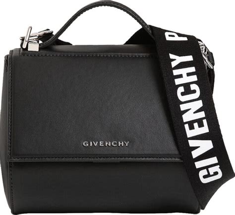 givenchy mini pandora logo strap|givenchy small pandora bag.